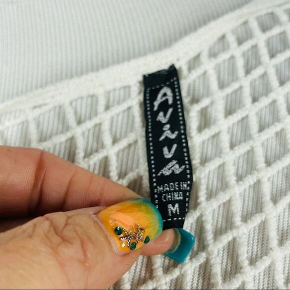 10/$25🦋 Aviva Gray & White Striped Open-Front Cardigan - Size Medium - Picture 8 of 11